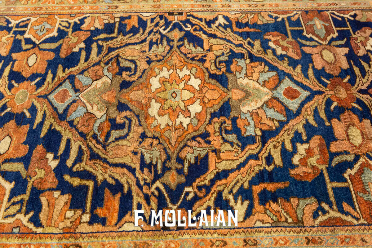 Antique Persian Very Long Malayer Runner Carpet n°:52854592